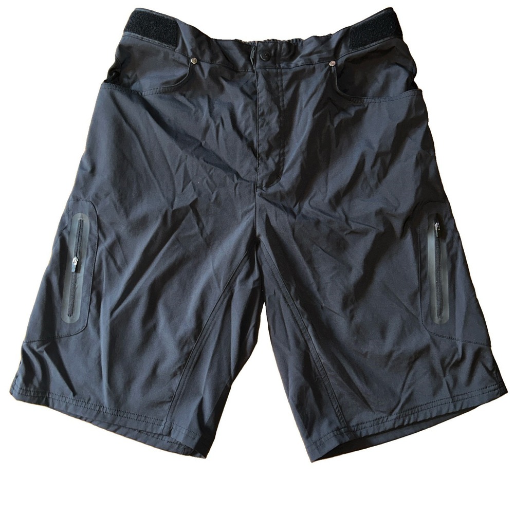 Zoic Ether Shorts XL MTB Mountain Biking Cycling Zip Cargo Adjustable